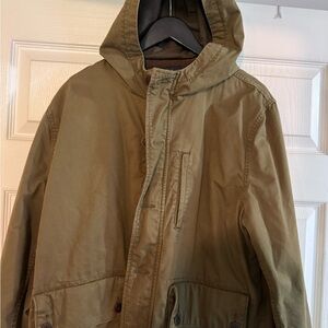 Lucky Brand Olive Military Jacket